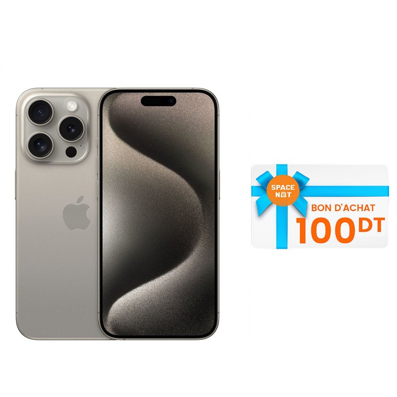 iPhone 15 Pro Max 256Go Titane Naturel