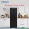 Réfrigérateur BIOLUX 400 Litres NoFrost – Prix imbattable en Tunisie
