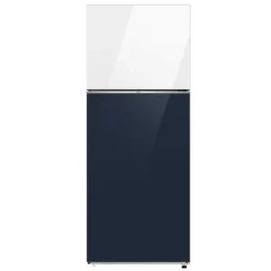 Réfrigérateur Samsung 415 Litres NoFrost Blanc et Bleu Marine