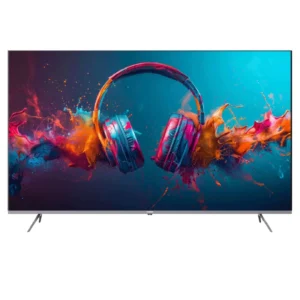 Téléviseur Telefunken 55″ Google UHD 4K + Récepteur Intégré Noir