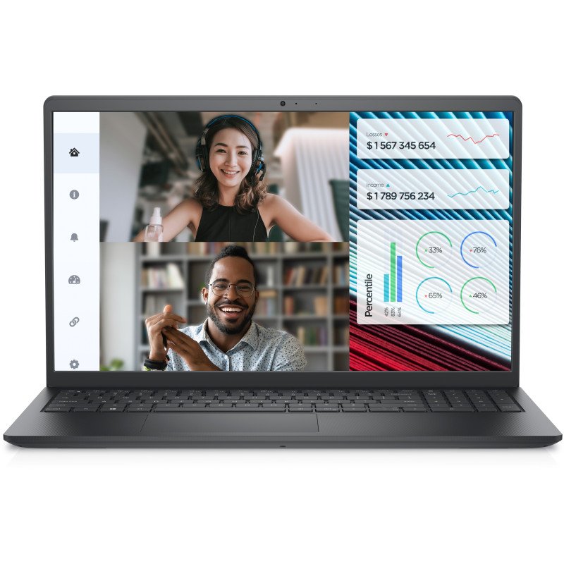 Pc Portable DELL VOSTRO 3520 / i5-1235U / 24 Go / 512 Go SSD / Noir