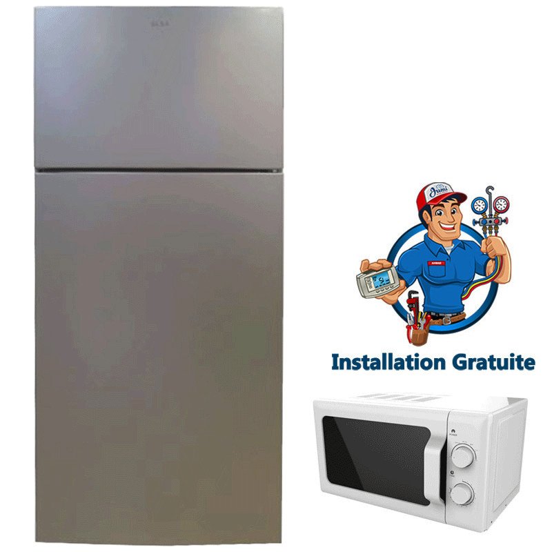 Réfrigérateur Saba SN643 575L NoFrost Silver