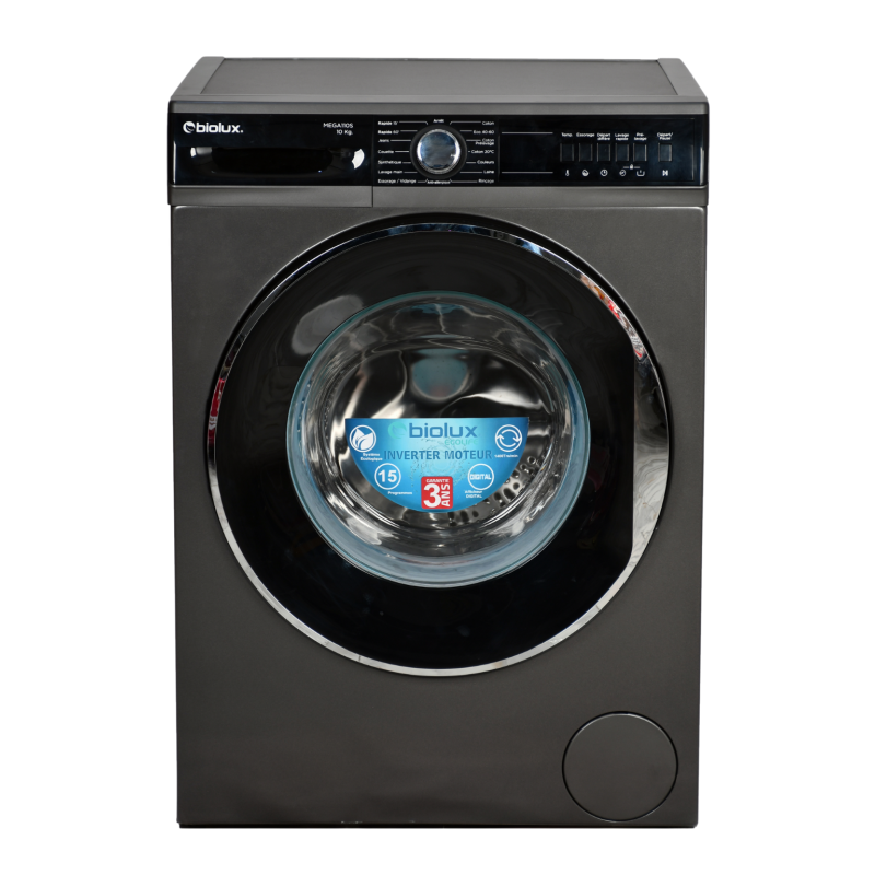 Machine à laver frontale inverter BIOLUX 10Kg