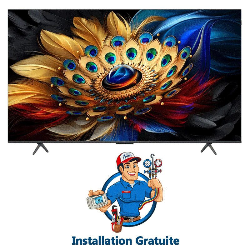 Tv TCL C655 65" 4k QLED Google Smart Tv Noir