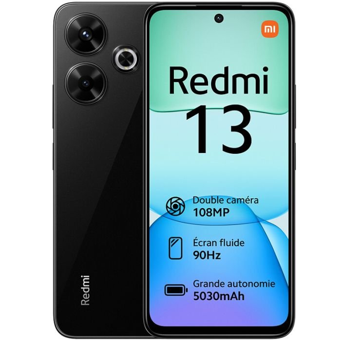 Xiaomi Redmi 13 256GB Noir