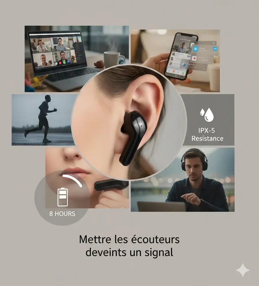 Écouteurs Bluetooth Ultrapods Z3