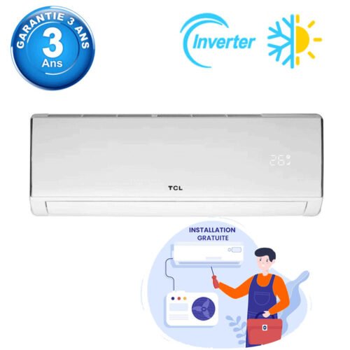 Climatiseur TCL 18000 BTU Chaud Froid Inverter – Meilleur prix en Tunisie