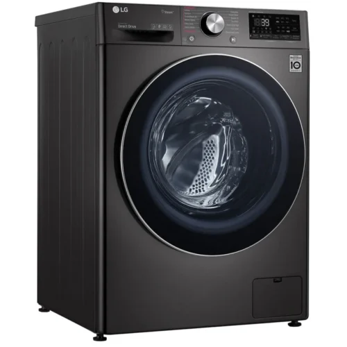 Machine à laver frontale LG 9 Kg Smart DD 6M Noir