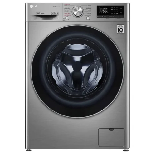 Lave-linge séchante à Vapeur LG 10.5 Kg inverter Smart DD 6M Silver