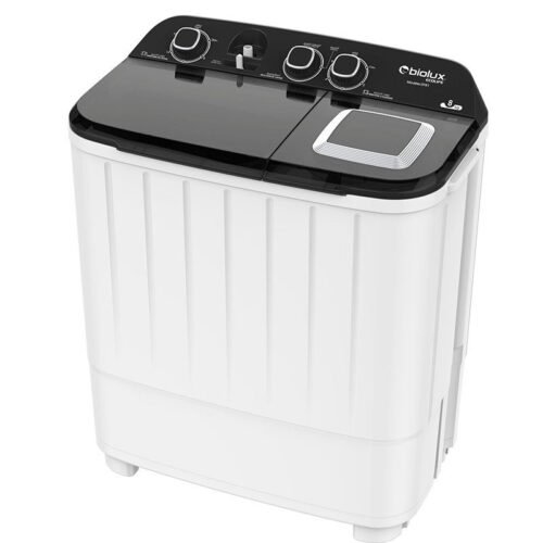 MACHINE À LAVER 8KG BIOLUX SEMI-AUTOMATIQUE DT81 BLANC
